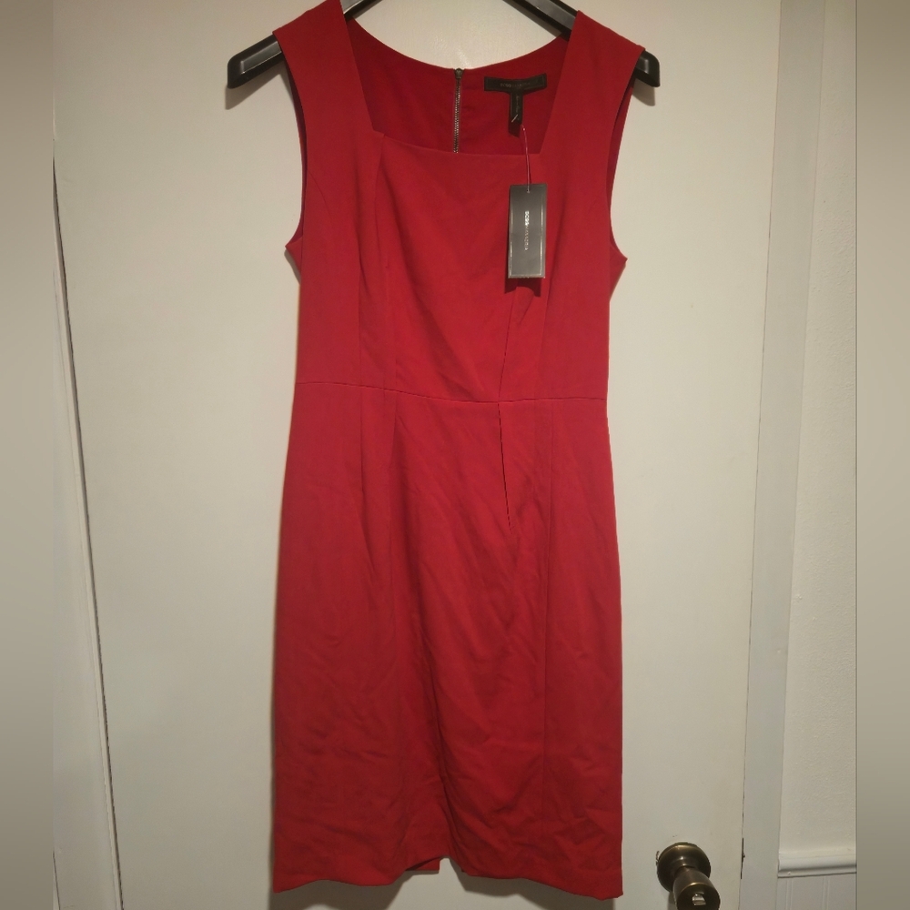 BCBG Max Azria Red Cocktail Dress